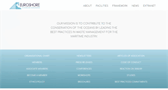 Desktop Screenshot of euroshore.com